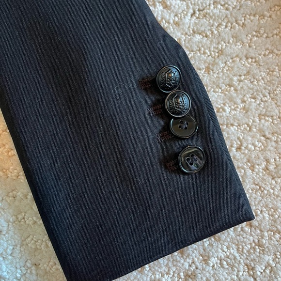 Like new Kooples Stylish velvet trimmed blazer, dress up or down! - Picture 5 of 6